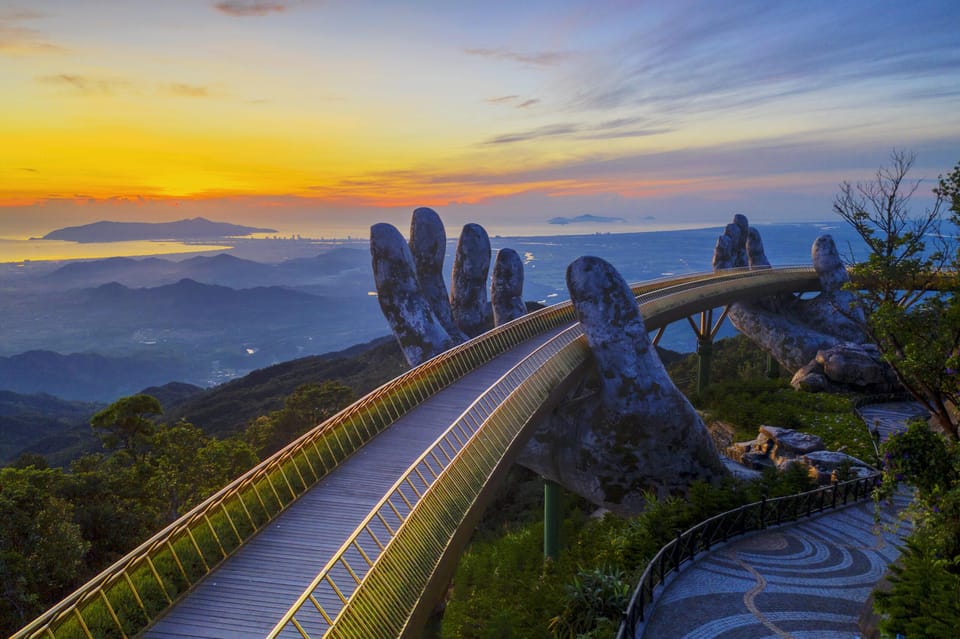 From Da Nang/Hoi An: Golden Bridge Ba Na Hills Full-Day Tour