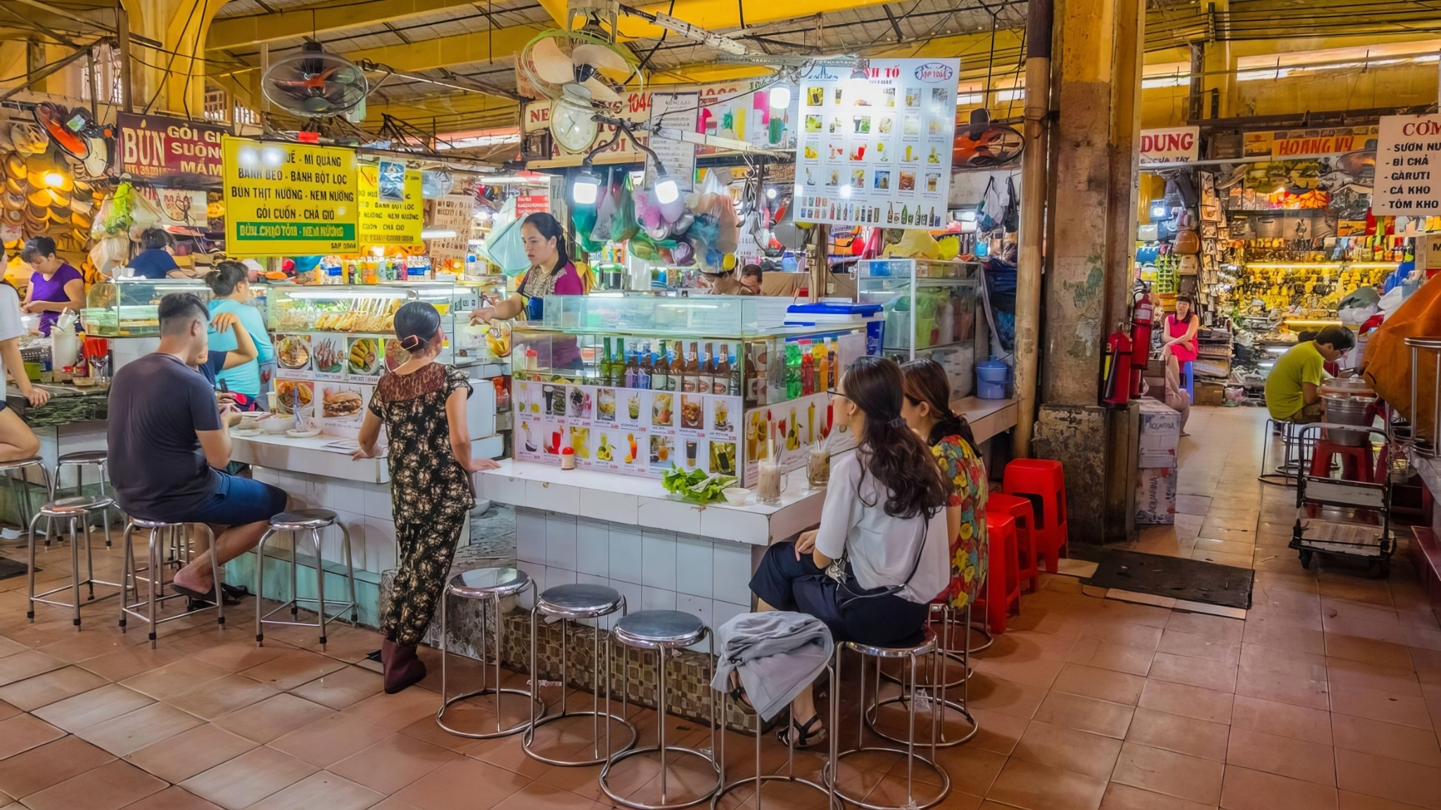 Day 1 Wander Through Ben Thanh Market A Bustling Maze Of Local Flavors, Souvenirs, And Daily Life In Saigon